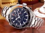 Copy Omega Planet Ocean Watch 600m Stainless Steel Black Chronograph